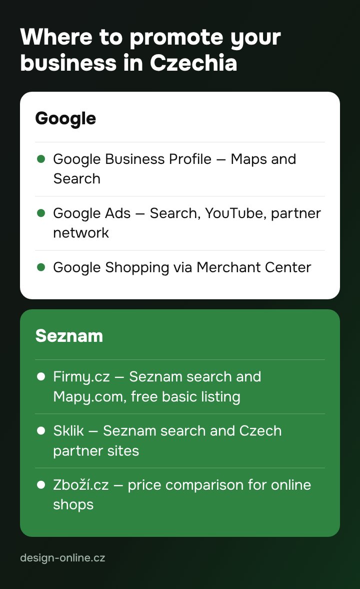 Where to promote your business in Czechia
